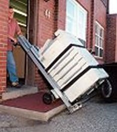LE-1 Stair Climbers Handtruck - Moving A Copier Machine